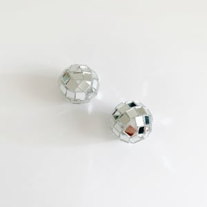 Image of Pair of Mini Disco Balls 