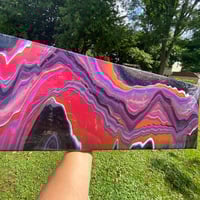 Image 5 of “Shifty Landishscape” Fluid Painting SOLD