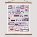 Image 2 of Transport Alphabet Print