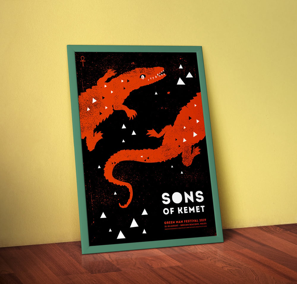 Image of Sons of Kemet - A2 Screenprinted Gig Poster