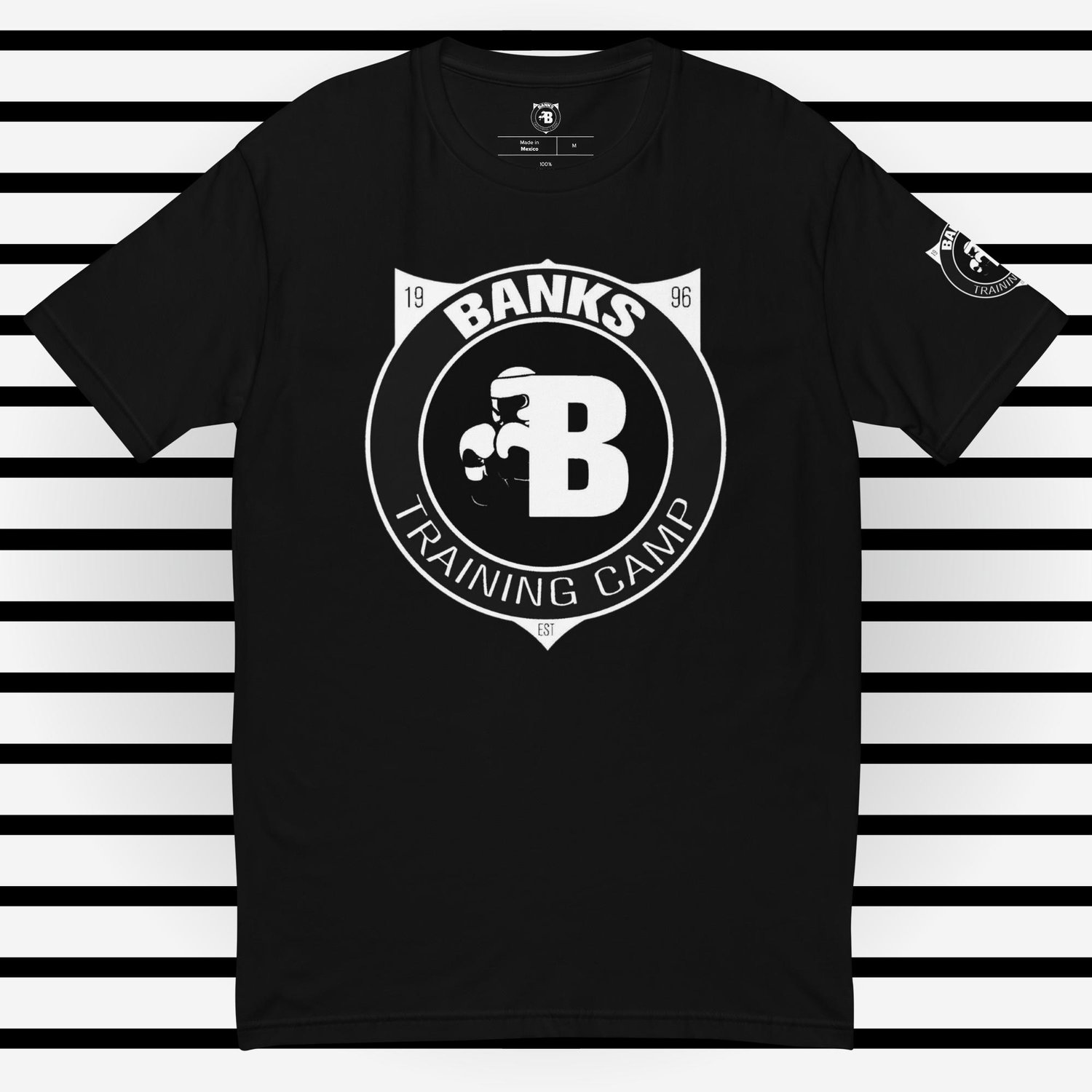 Image of CHRIS EUBANKS JR Black Short Sleeve T-shirt