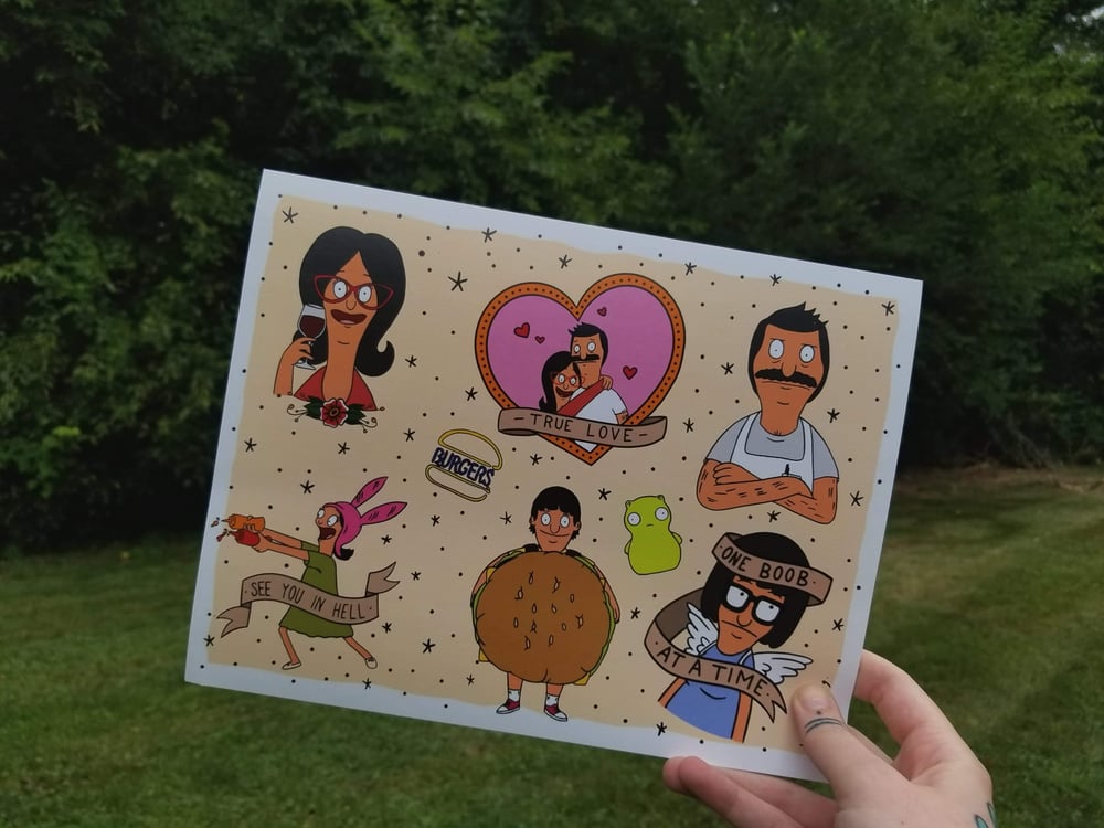 Image of Bob’s Burgers Flash Sheet 