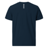 Cervino PULSE T-shirt in Cotone Organico Unisex Blu Navy / white