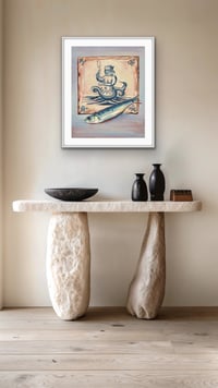 Image 3 of Sardine & Sea King Print