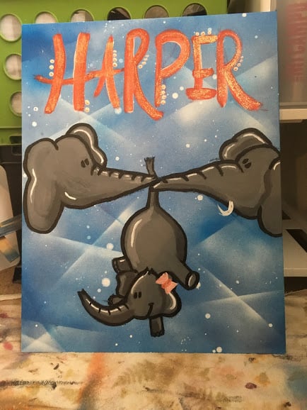Image of Custom Kids Paintings