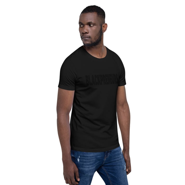 Blacked out BLACKPRENEURS  Unisex T-Shirt Image 2