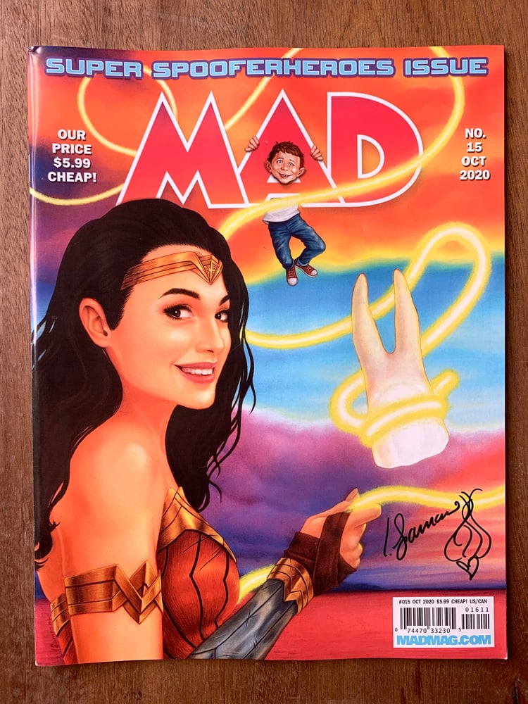 Image of Signed issue of MAD magazine