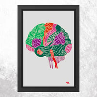 Cognitive Areas - Brain Print