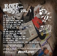 Image 3 of K-DEF Presents BEATS FROM THE 90'S VOL. 3 CASSETTE