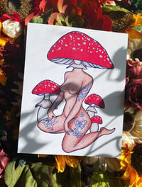 Image 3 of Mushroom Girl Prints