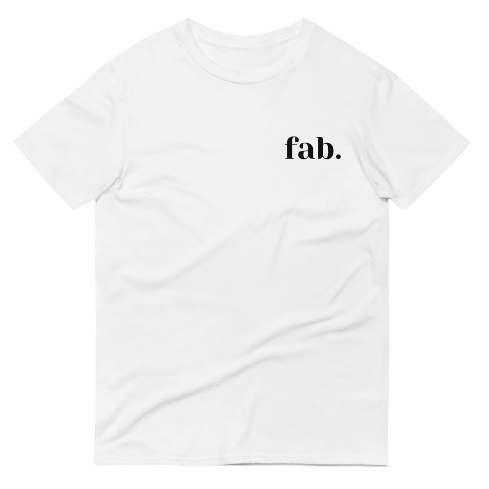 THE 'fab' STATEMENT T-SHIRT