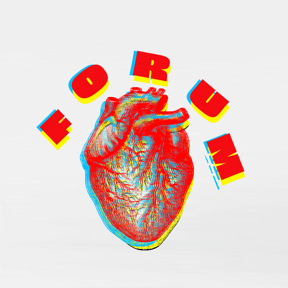 Forum 'Beating Heart' - Black Longsleeve