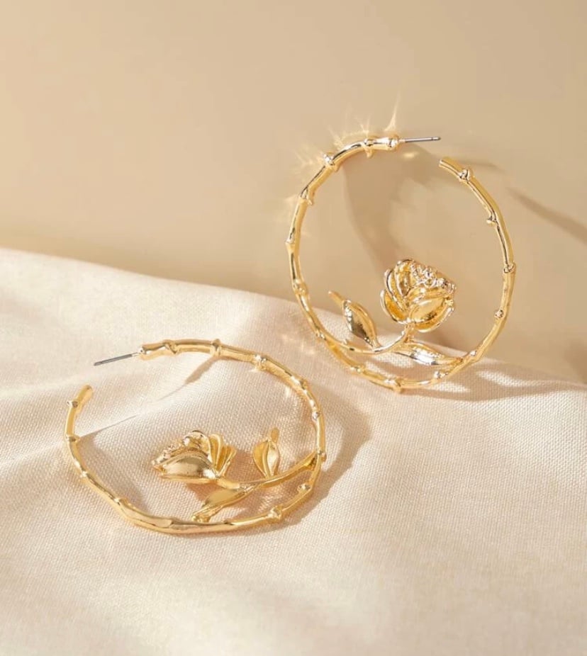 Image of Como La Flor Hoops