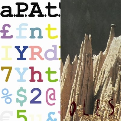 Image of a.P.A.t.T. / Peepholes 'Split' LP