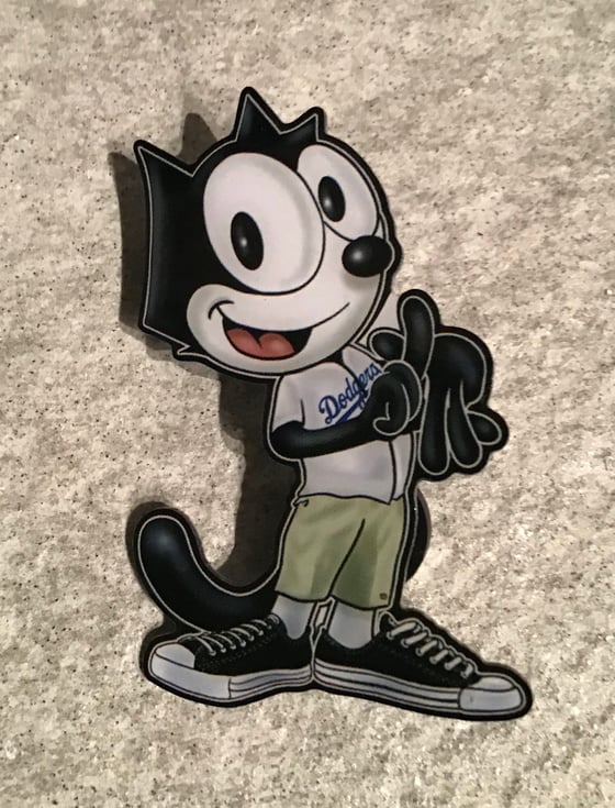 Image of Felix LA Dodger pin 