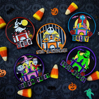 Nightmare Before Christmas Castle Pin 