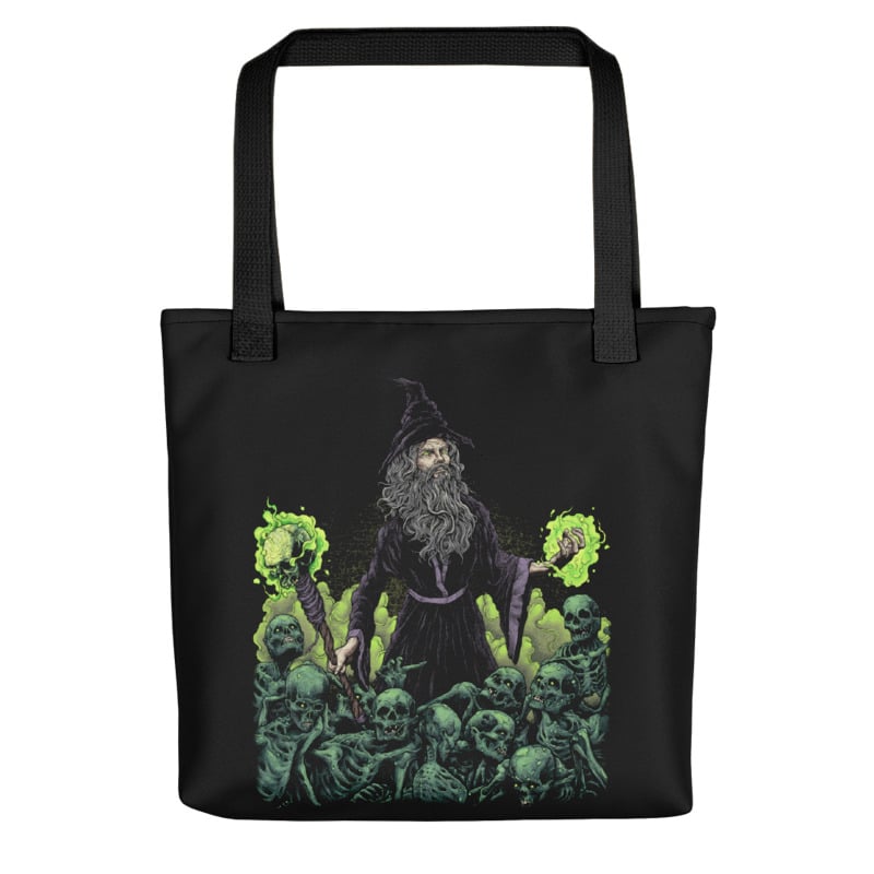 Image of NecroWizard Tote Bag