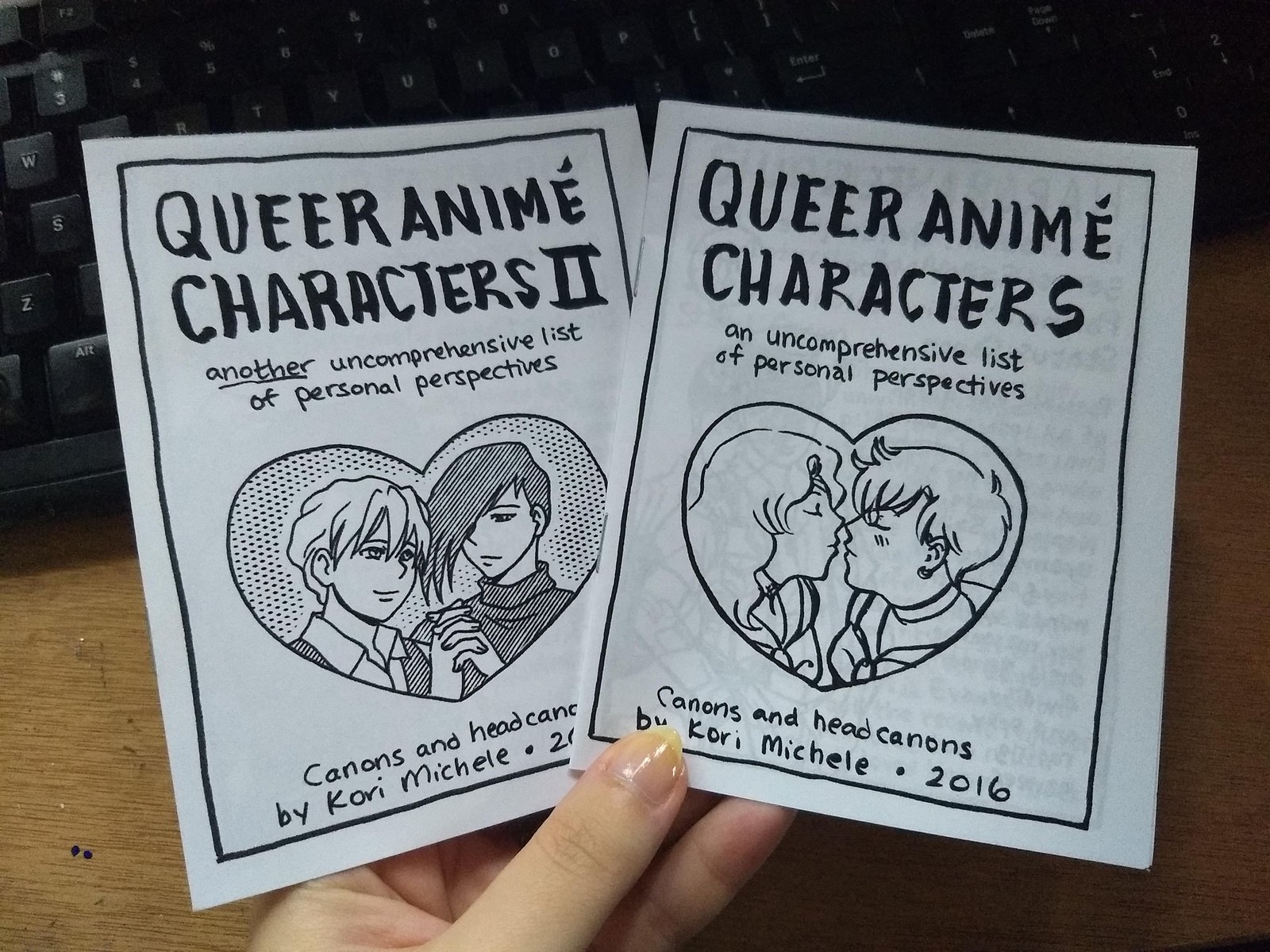 Queer Anime Characters Zines korimichele