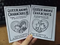 Image 1 of Queer Anime Characters Zines