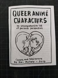 Image 2 of Queer Anime Characters Zines
