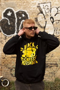 Image 2 of Black Cheese Logo hoodie