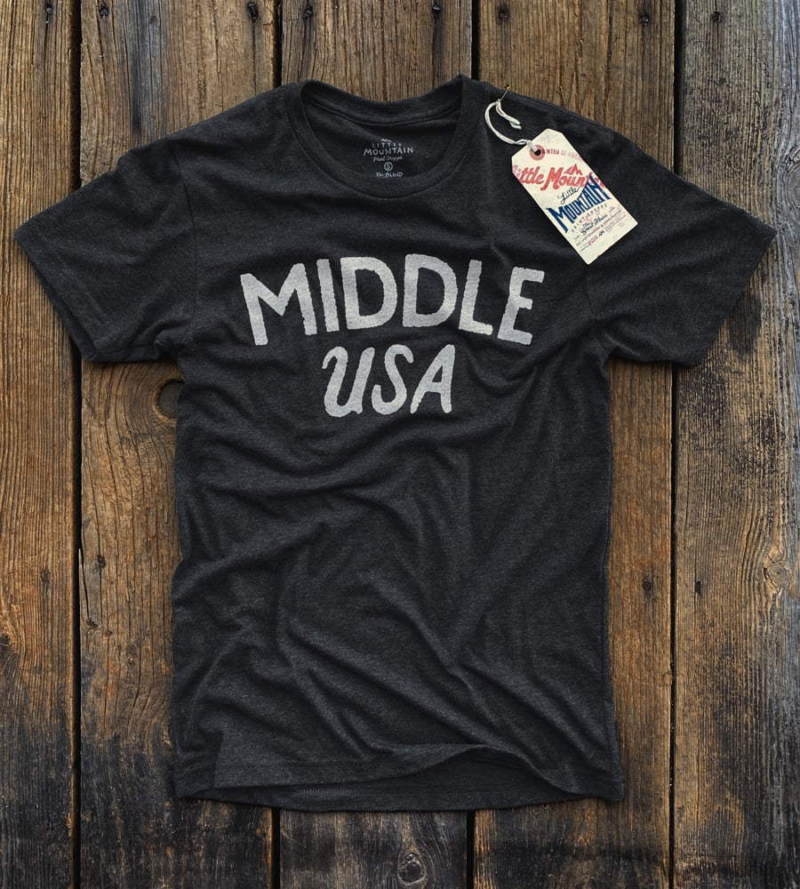 Image of Middle USA | Vintage Black