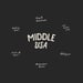 Image of Middle USA | Vintage Black