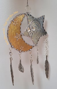 Image 1 of Moon & Star Dreamcatcher 