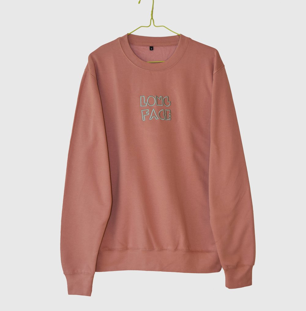 Image of Dusty Pink Long Face Sweat