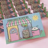 Negative Thoughts Eraser - Hard Enamel Pin
