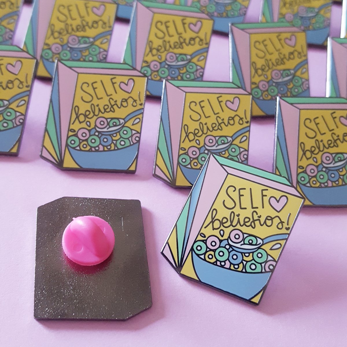 Self Beliefios Enamel Pin