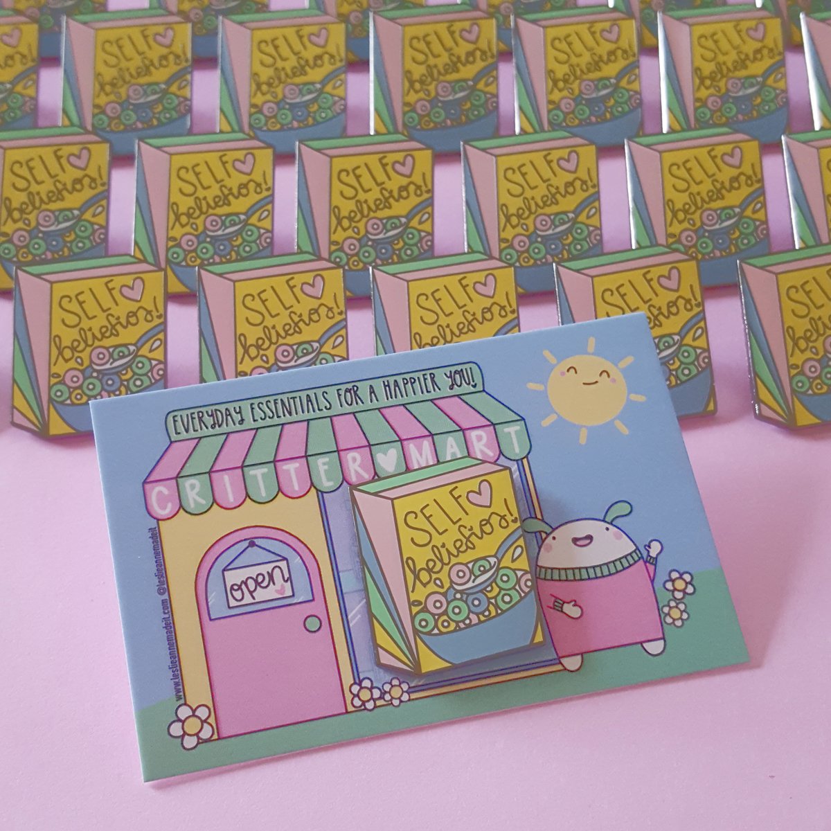 Self Beliefios Enamel Pin