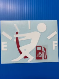 Image 1 of Gas Man Decal 