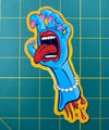 Screaming Hand Art Show Sticker