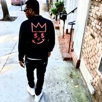 Image 2 of GIGPS LONG SLEEVE BLACK & RED ALMIGHTY TEE