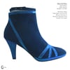 PRAXITHA Marine & Bleu Métal / Navy & Blue