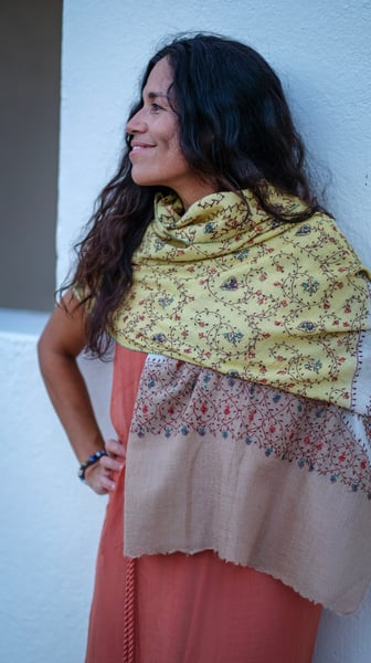 Image of  Tres colores pashmina 