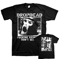 DROPDEAD "Monkey / Fucking Assholes" T-shirt