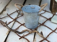 Image 1 of Small enamel bucket 14cm  