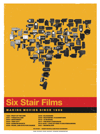 Six Stair Silk Screened Poster
