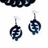 Adinkra Chain Earrings