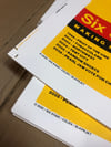 Six Stair Silk Screened Poster