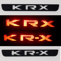 Image 1 of 88-91 Honda CRX KRX and KR-X 3rd Brake Light Logo Overlay Panel