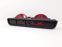 Image 5 of 88-91 Honda CRX KRX and KR-X 3rd Brake Light Logo Overlay Panel