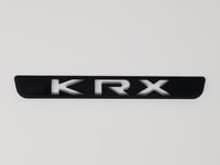 Image 2 of 88-91 Honda CRX KRX and KR-X 3rd Brake Light Logo Overlay Panel