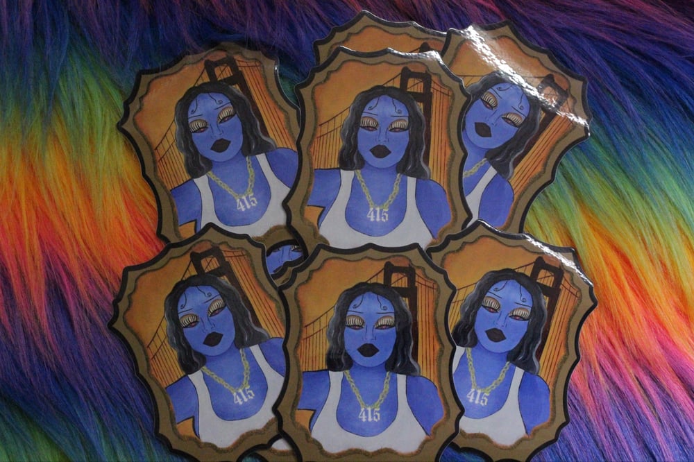 Image of City Girl Stickers  🌉4️⃣1️⃣5️⃣