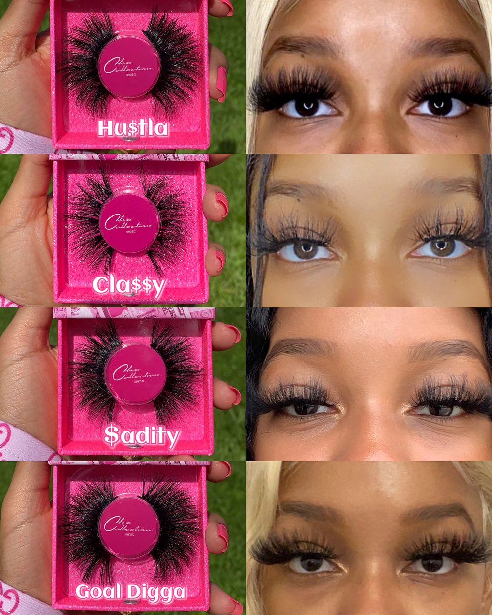 Pink Money Lashes