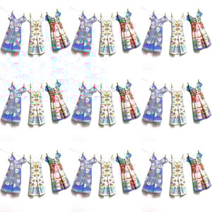 Image of Handmade Vintage Hankie Dress