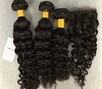 Waterwave Bundles with closure 12-28