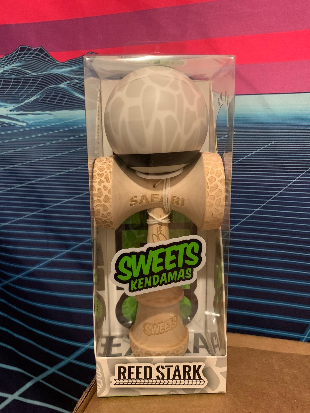 Image of Sweets Kendamas - Reed Stark - Moonlight Safari Model - BOOST - Sticky or Cushion Clear